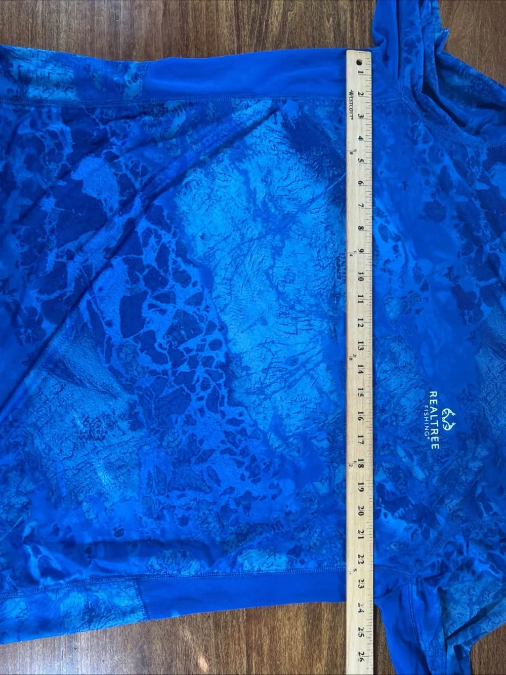 Realtree Blue Camo Performance Long Sleeve